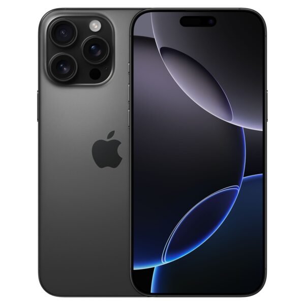 iPhone 16 Pro Max Apple (256GB)Titânio Preto, Tela de 6,9", 5G e Câmera de 48MP
