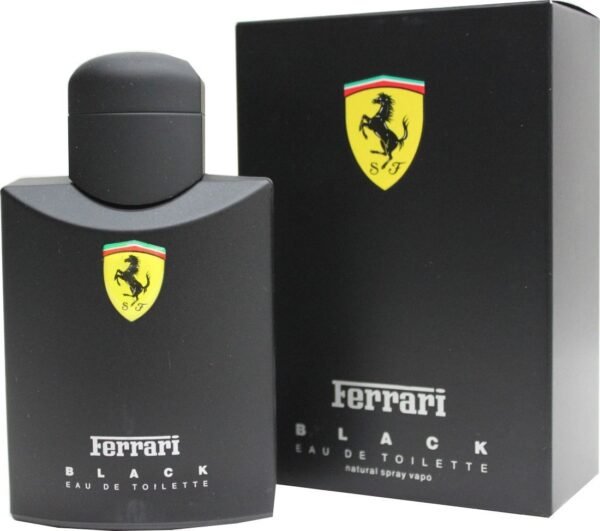 Perfume Ferrari Black Eau De Toilette  Masculino 125ml-Original