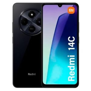 Smartphone Xiaomi Redmi 14C Dual Sim de 128GB/4GB+4GB Ram de 6.88" 50MP/13MP -Preto
